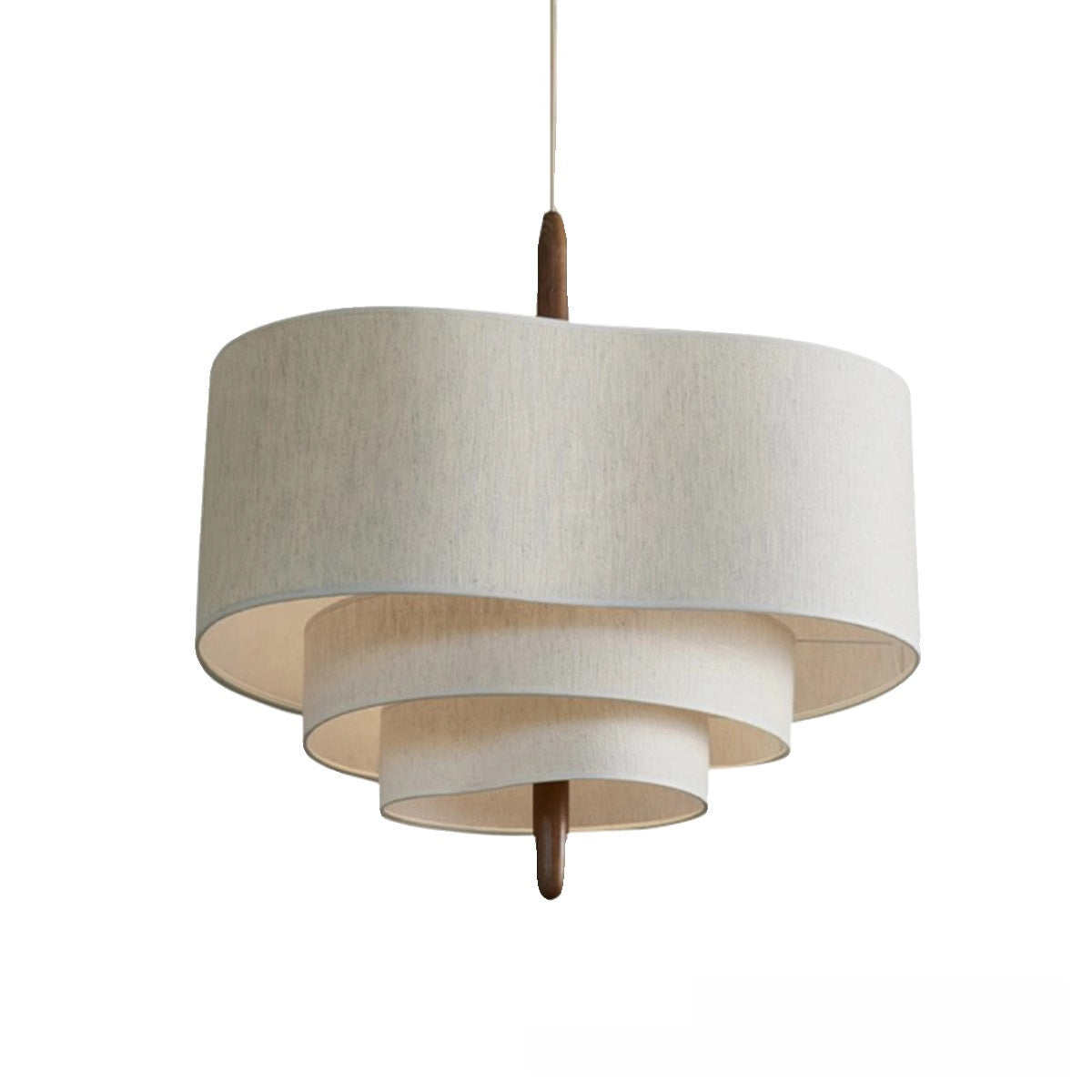 fabric chandelier