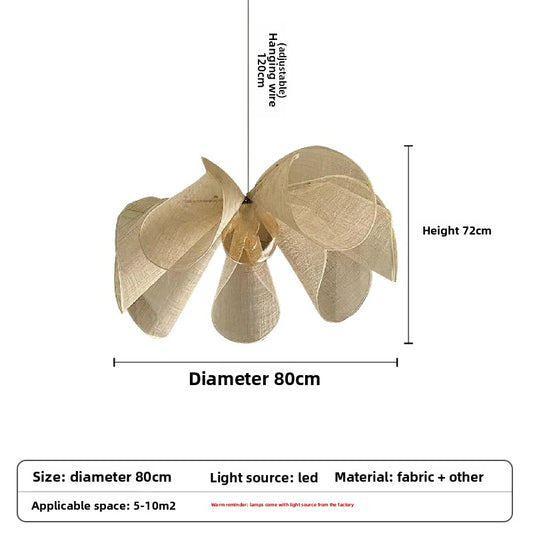 Fabric Chandelier Lamp