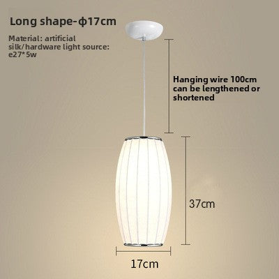 Fabric chandelier