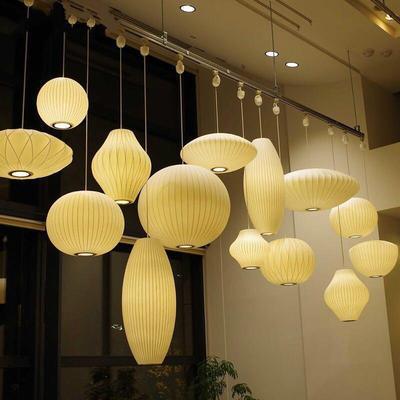 Fabric chandelier