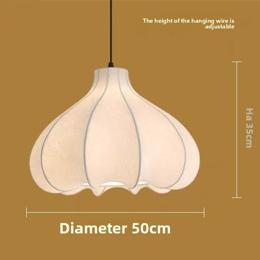 Fabric chandelier