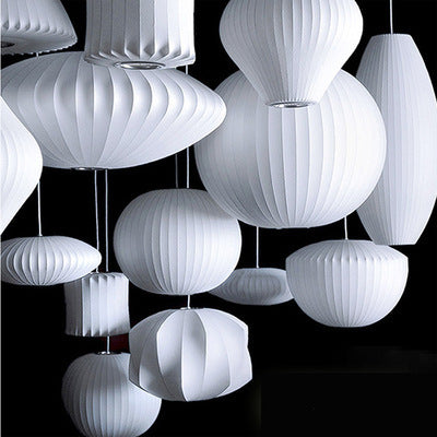 Fabric chandelier