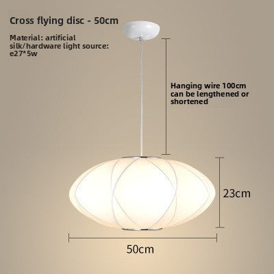 Fabric chandelier