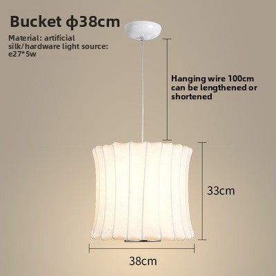 Fabric chandelier