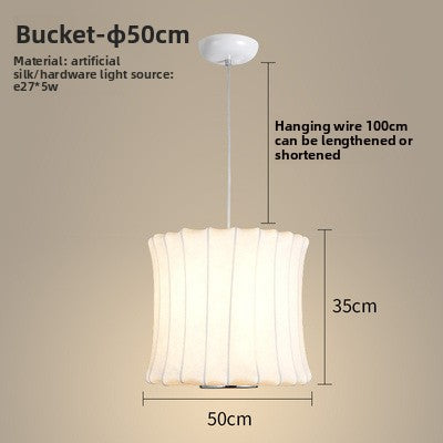 Fabric chandelier