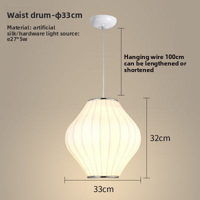 Fabric chandelier