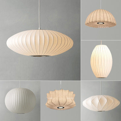 Fabric chandelier