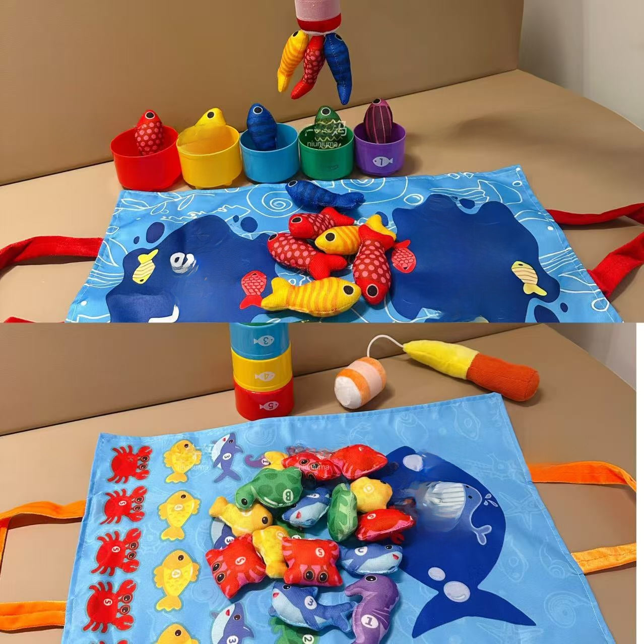 fabric educational toy