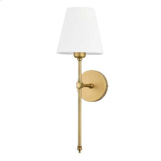 Fabric Shade Wall Lamp with Remote Control