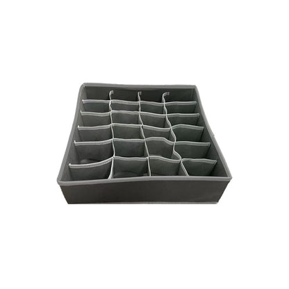 Fabric Storage Box with Dividers for Closet Organization