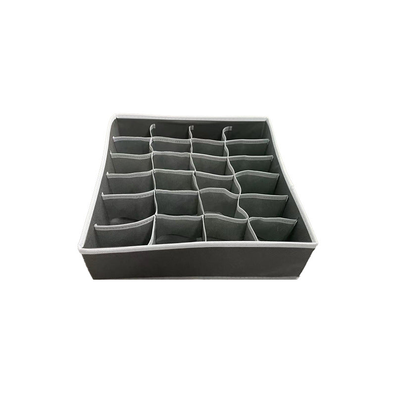 Fabric Storage Box with Dividers for Closet Organization