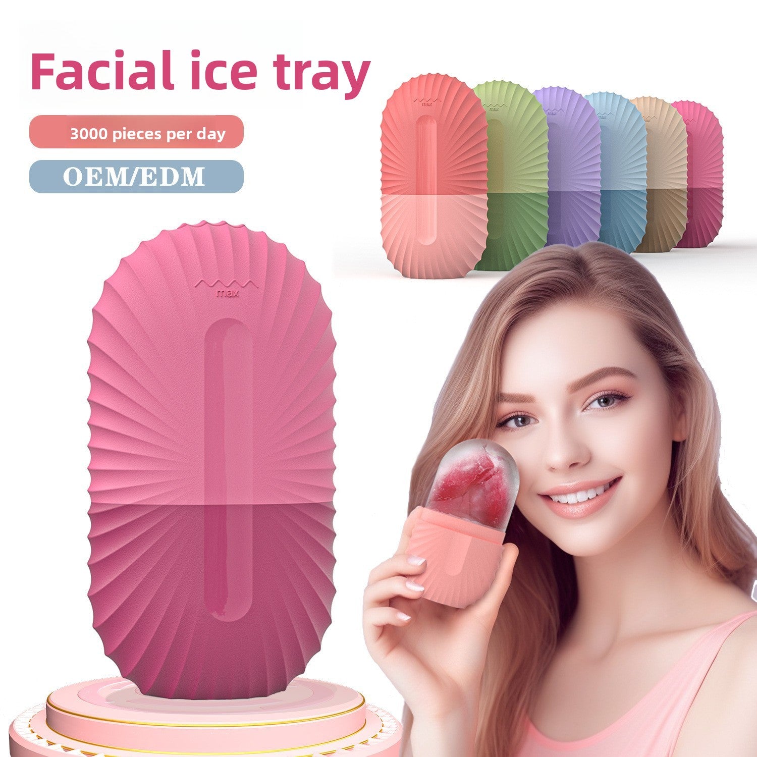 face cooling ice mold