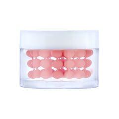 Salmon capsule cream white cover