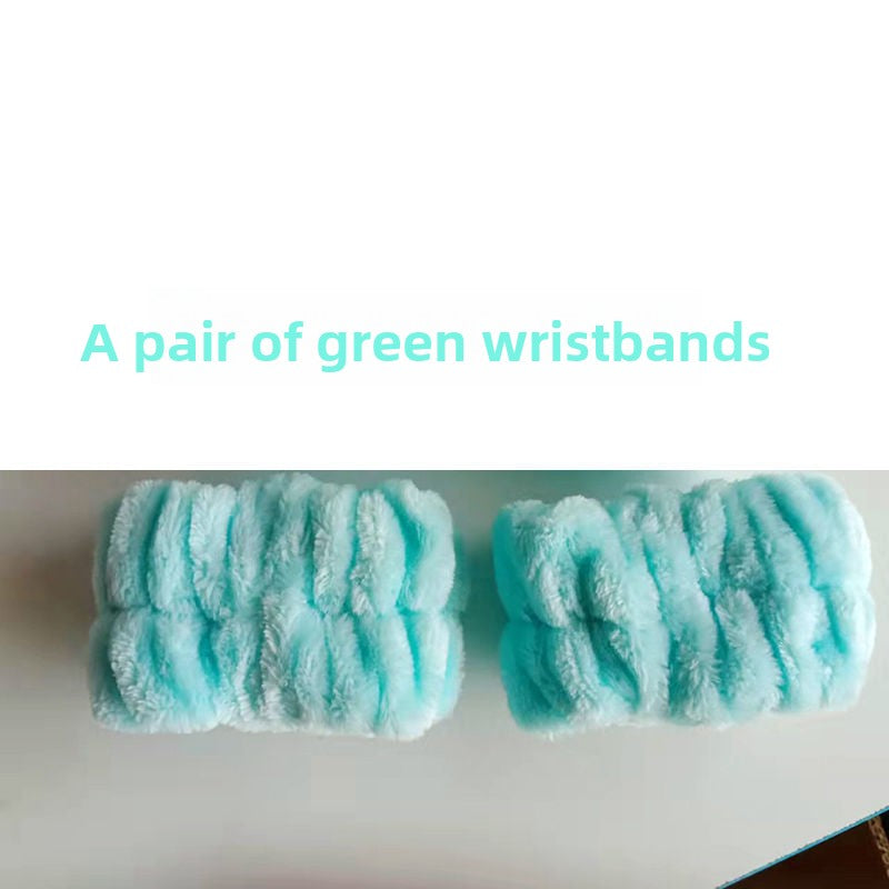 Face Wash Wristband Set