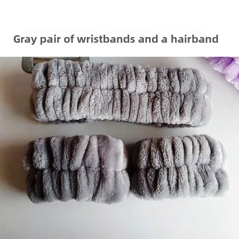 Face Wash Wristband Set