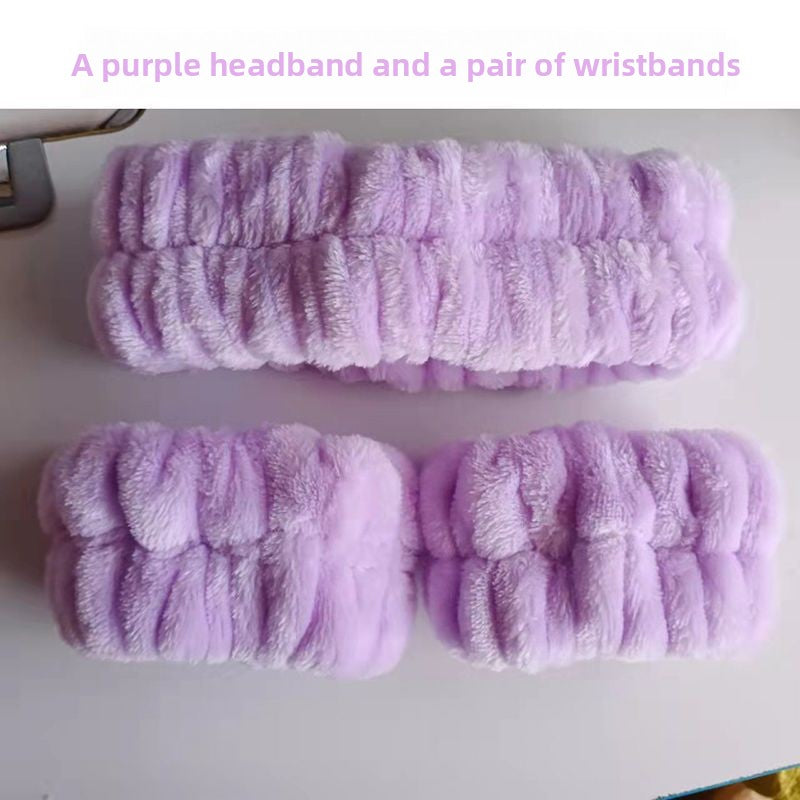Face Wash Wristband Set