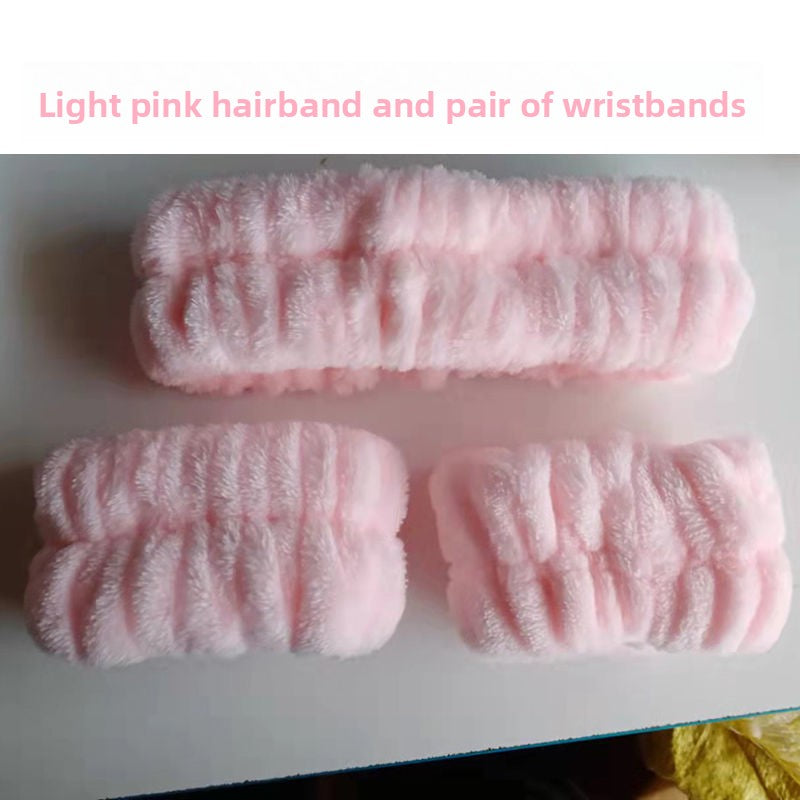 Face Wash Wristband Set