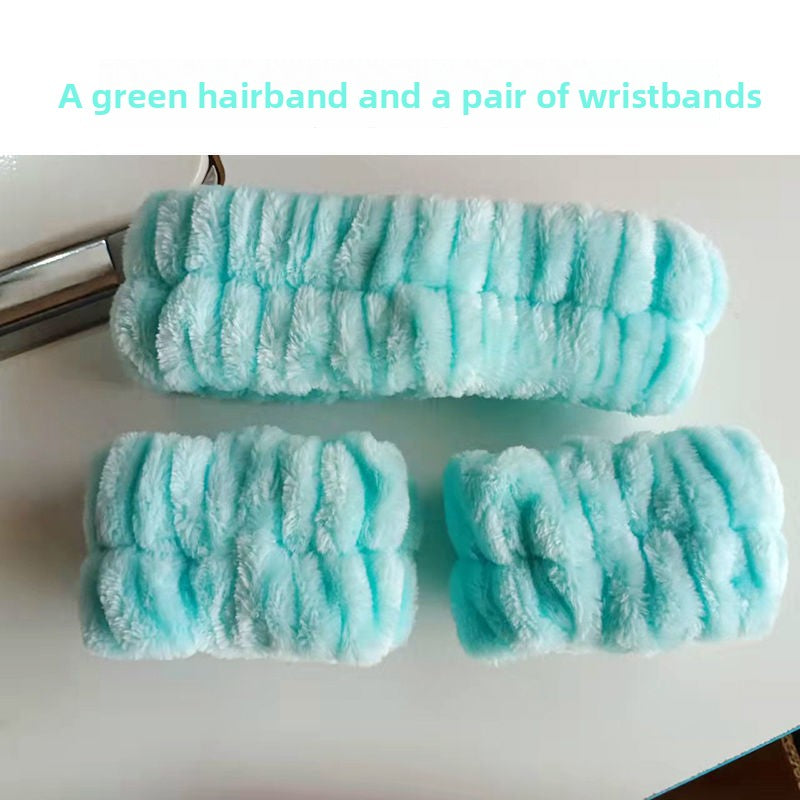 Face Wash Wristband Set