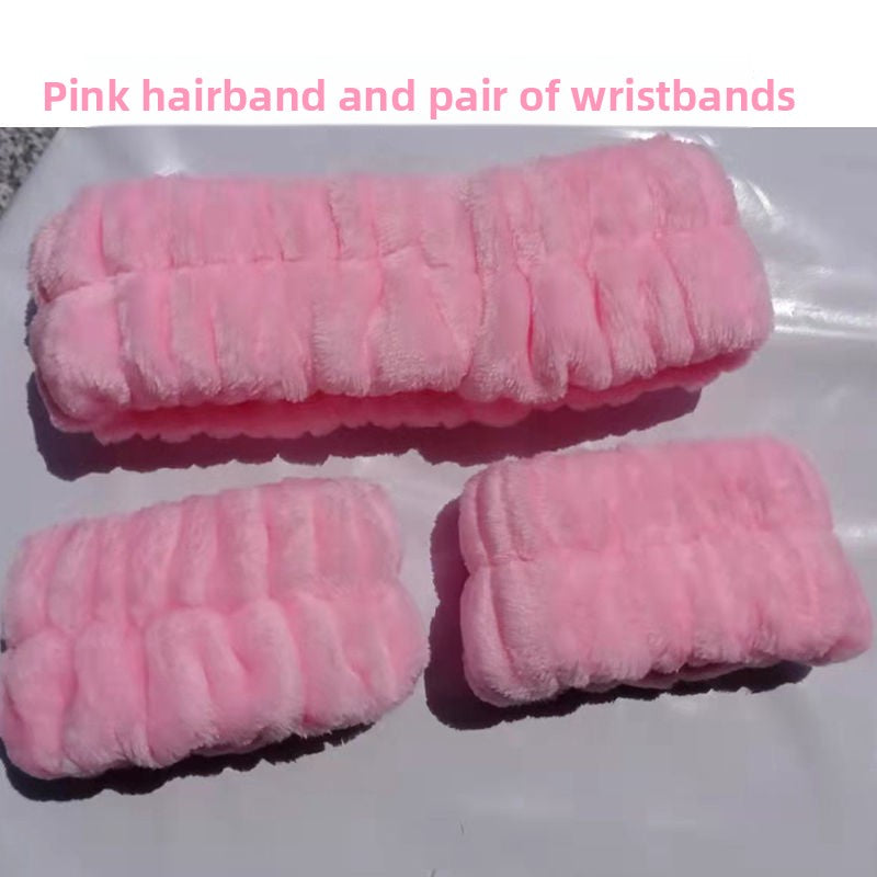 Face Wash Wristband Set