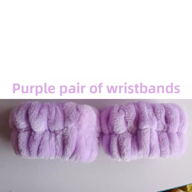 Face Wash Wristband Set