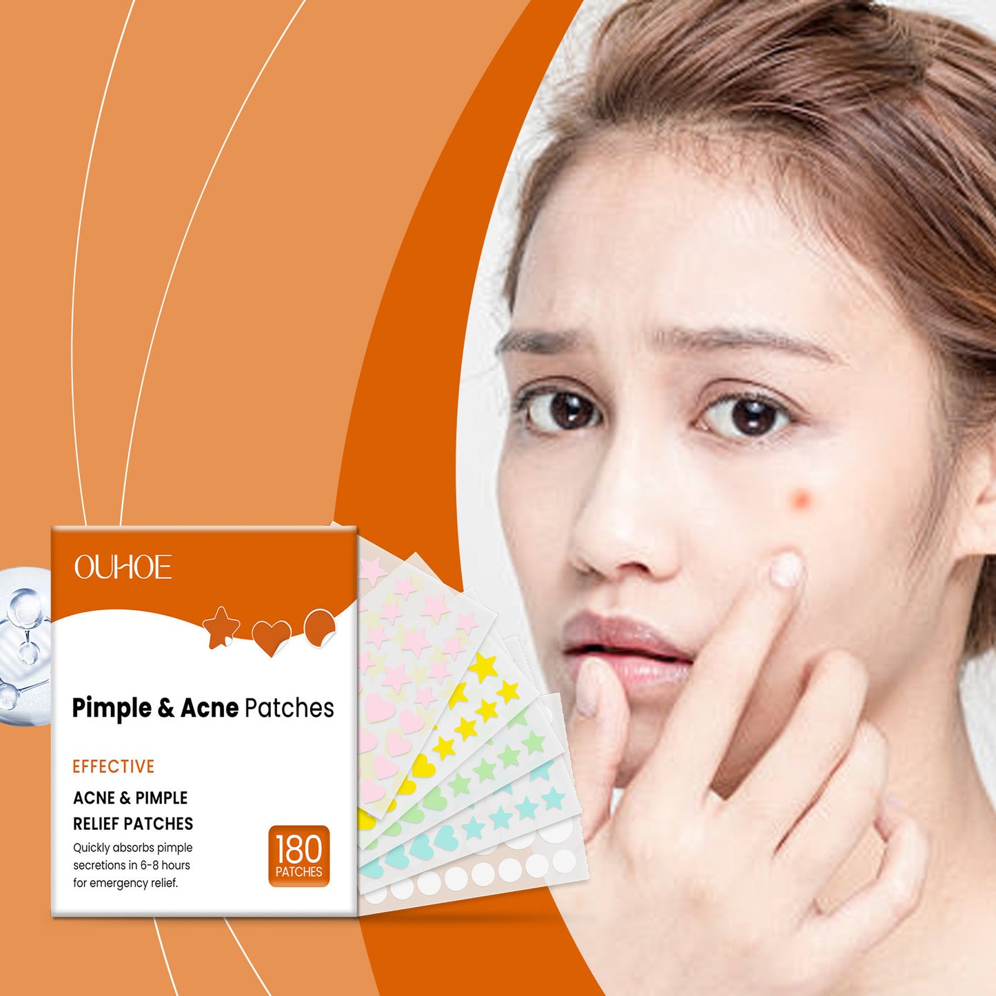 Facial acne patch