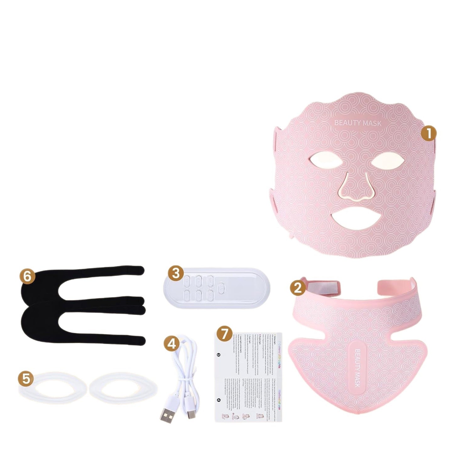 Facial and neck mask