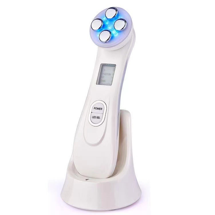 Facial Beauty Device with Micro Current and LED Therapy
