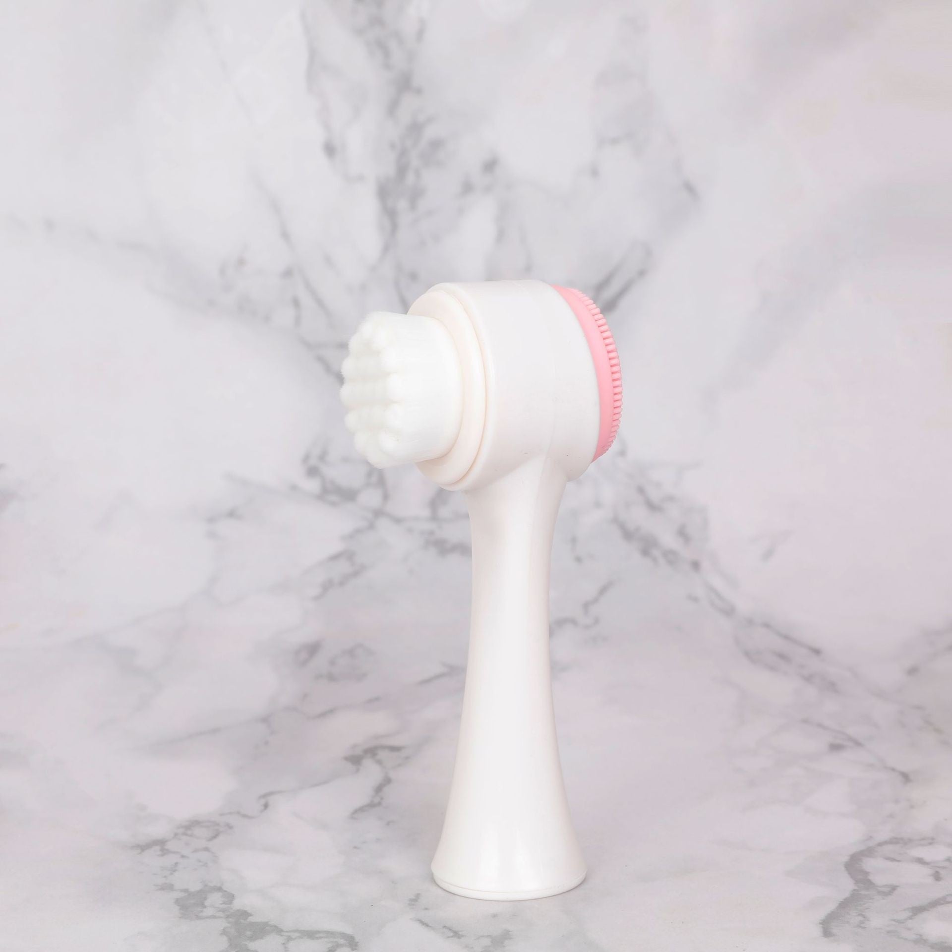 Facial Cleansing Brush Double Sided Soft Bristle