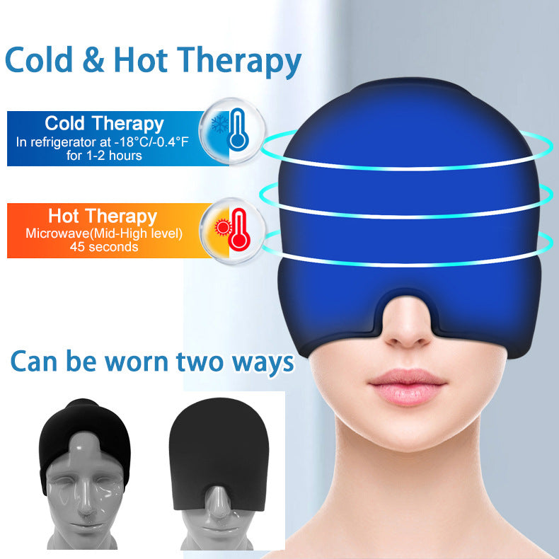 Facial Cold Compress Headgear
