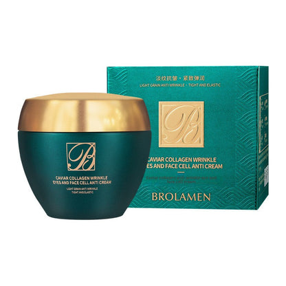 Facial cream for anti-wrinkle and firming effect