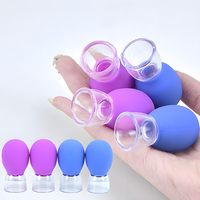 Facial cupping device