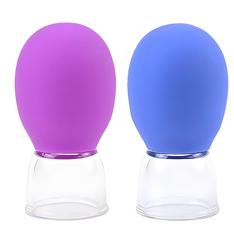 Facial cupping device