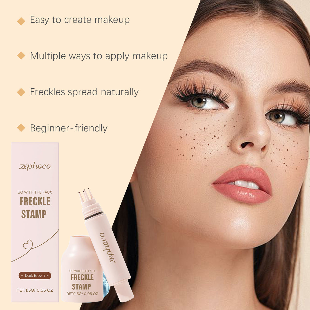 Facial freckle pen