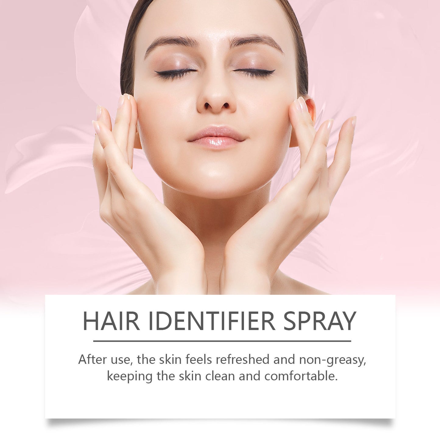 Facial Hair Recognition Spray Softens Hair