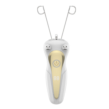 Facial hair removal machine