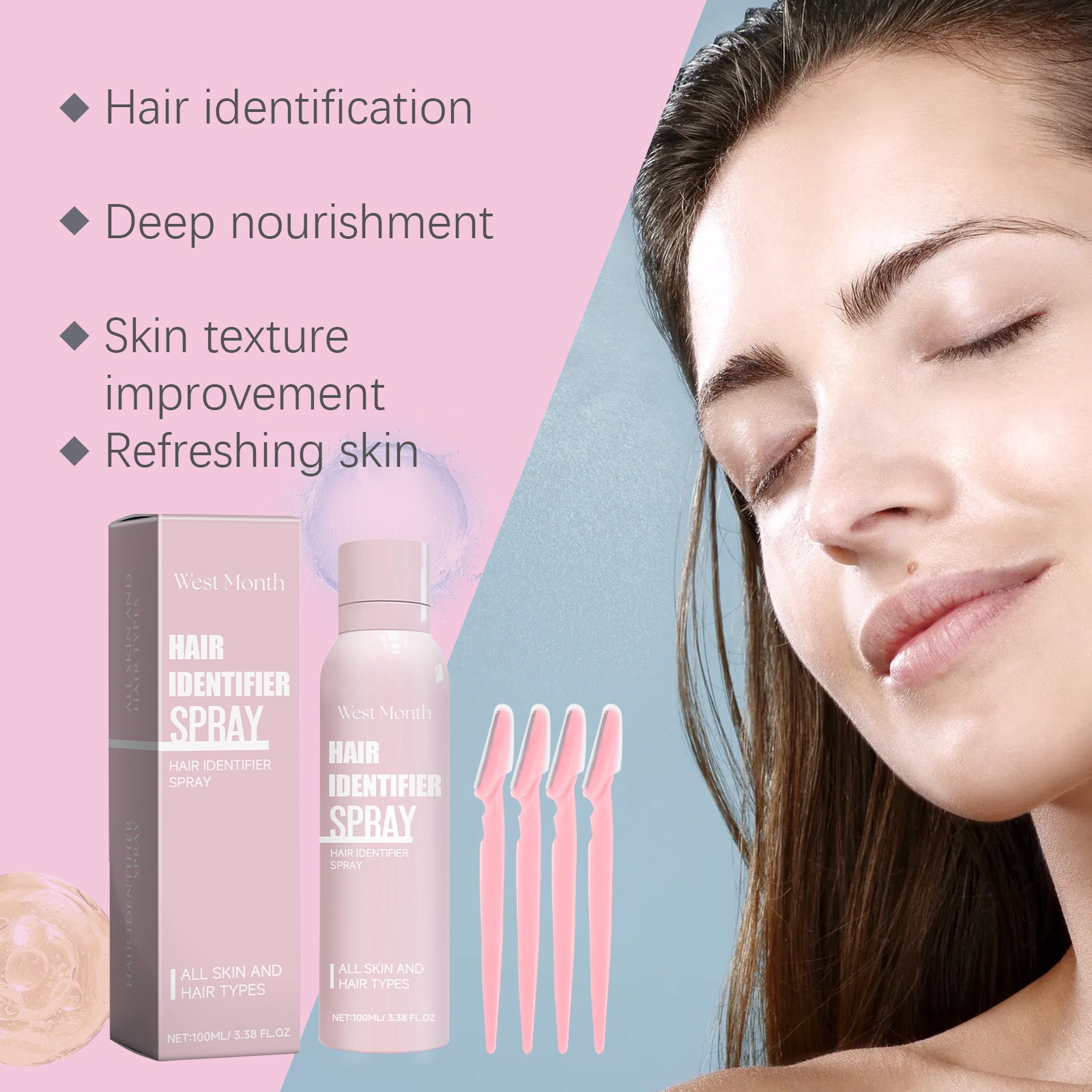 Facial Hair Removal Spray