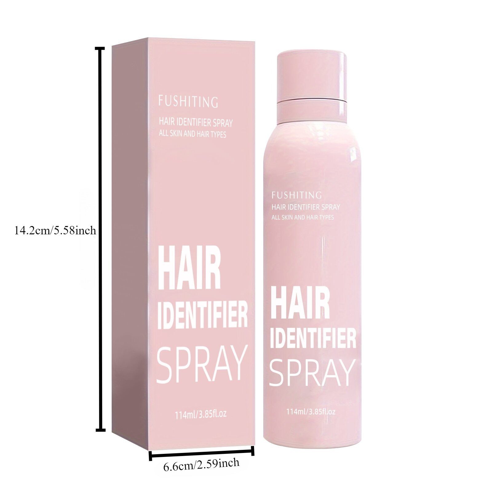 Facial Hair Softening Spray with Eyebrow Trimmers
