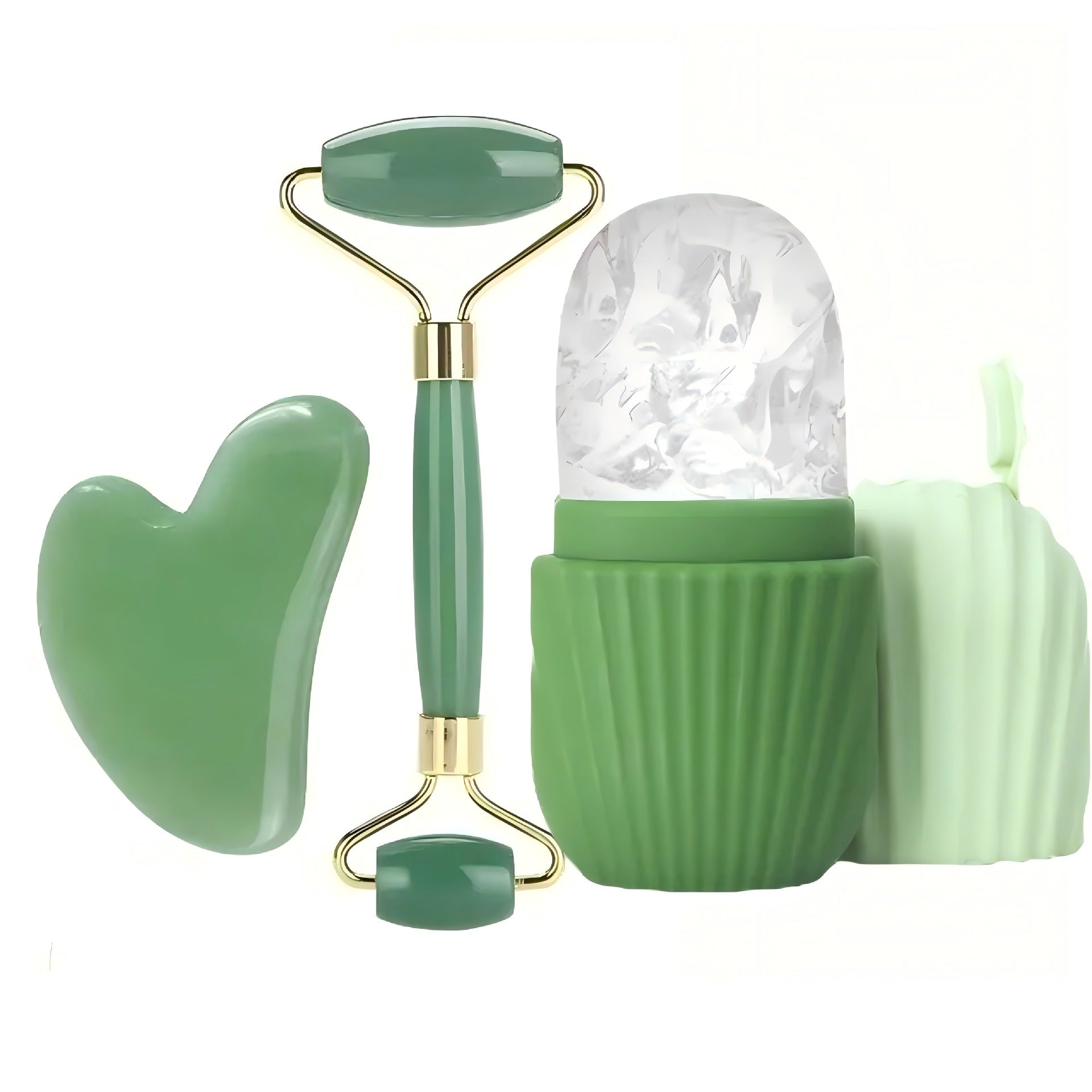 Facial Ice Roller and Scraping Board Set
