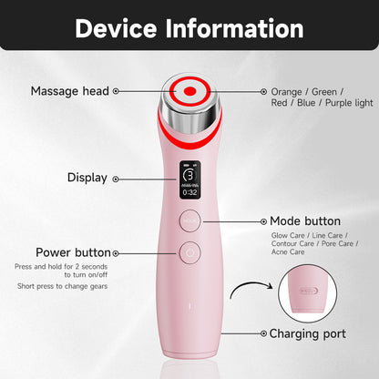 Facial massage device
