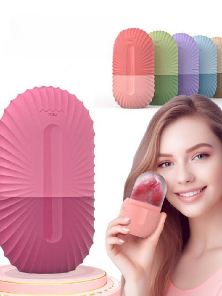 Facial massage mask application