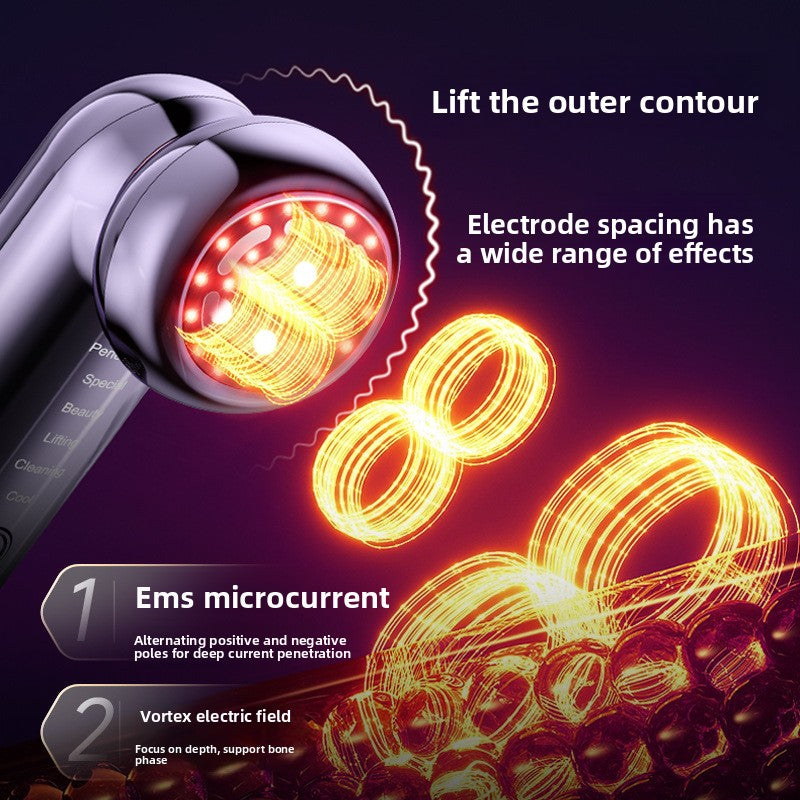 Facial Massager Beauty Device with Cold Compress