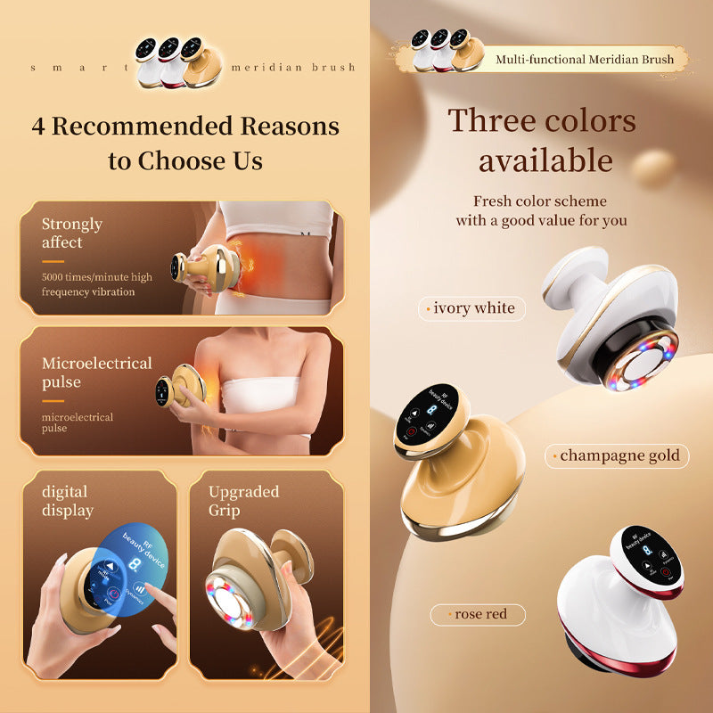 Facial Massager with Heating and Vibration