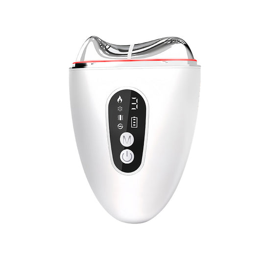 Facial Massager with Hot Cold Therapy LED Vibration