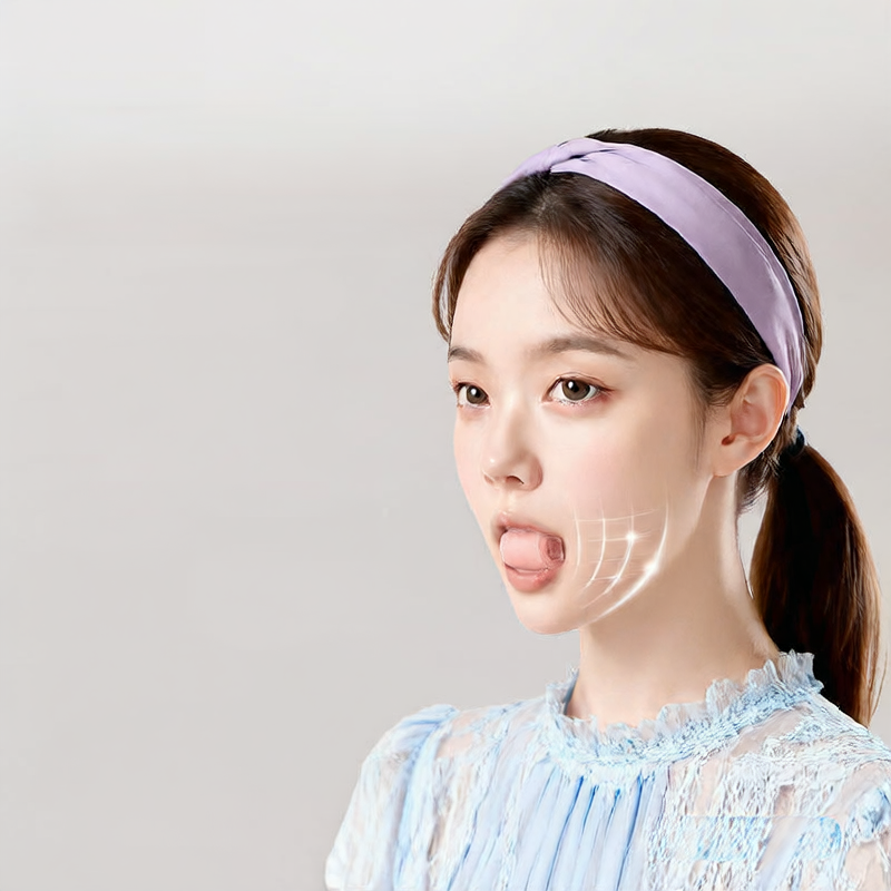 Facial masseter trainer