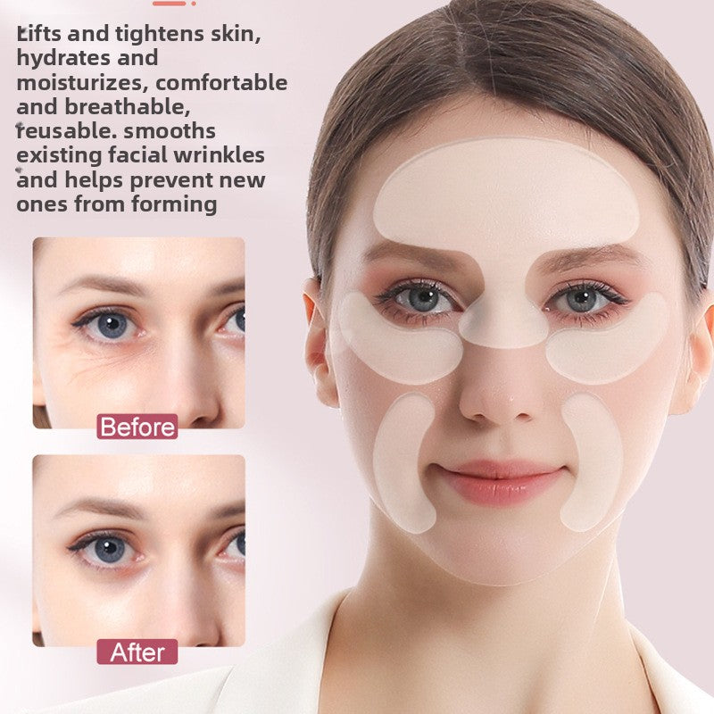 Facial patch hydrogel