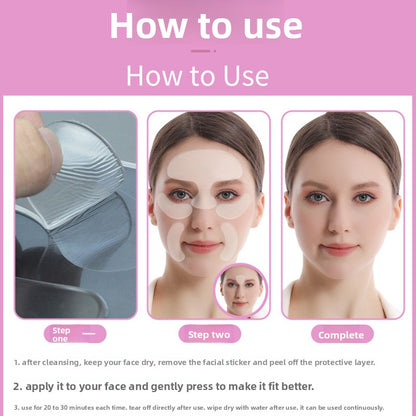 Facial patch hydrogel