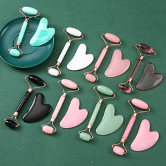 White heart-shaped scraping board