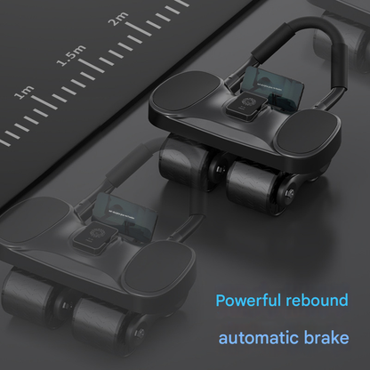 Factory Direct sales automatic rebound multifunctional abdominal wheel elbow support intelligent counting abdominal muscle fitness equipment