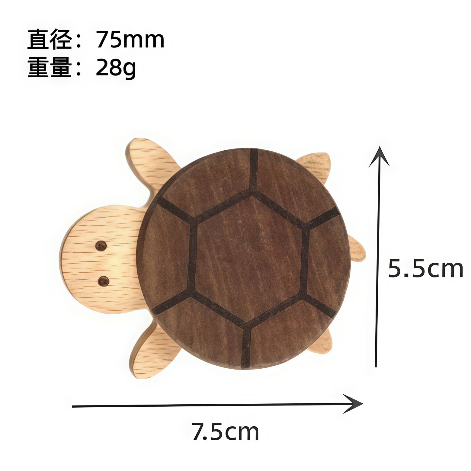 Factory Direct Sales Children's Cabinet Door Handles Wardrobe Cabinet Handles Wooden Simple Cartoon Handles Turtle Animal Handles