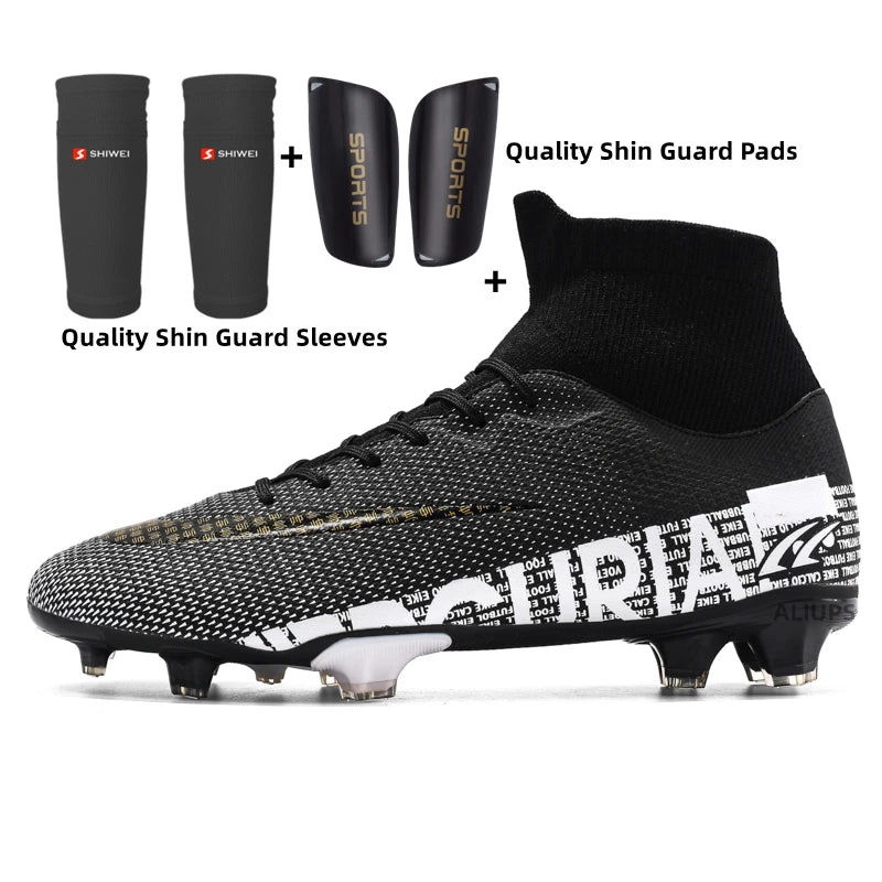 High-Top Shoes for Men & Women – AG/TF Multi-Stud Training Cleats